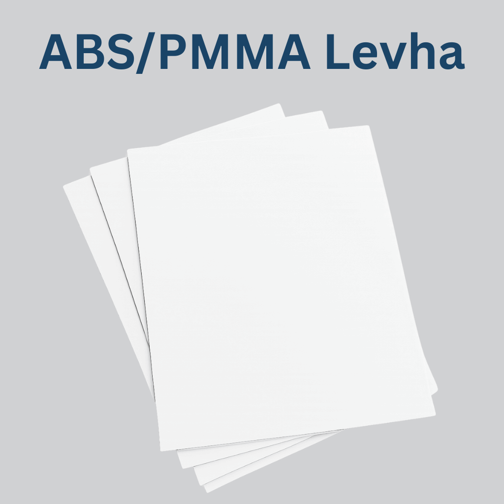 Küvet üretimi için parlak pürüzsüz yüzeyli ABS/PMMA plastik levha - Keyplas